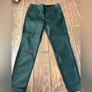 Rock & Republic Green Leather Pants – Size 14 💚🔥